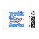 Truckin USA Postage Stamps
