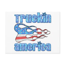 Truckin USA postcards