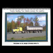 Trucking Across The Country Calendar calendars
