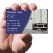 Trucking Business Card profilecard