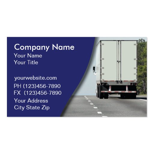 Trucking Business Card