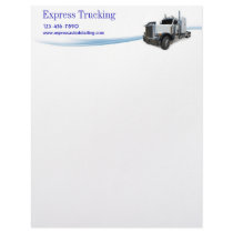 Trucking Company Custom Letterhead