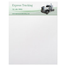 Trucking Company Personalized Letterhead