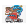 Trucking Eagle Postcard