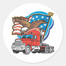 Trucking Eagle stickers
