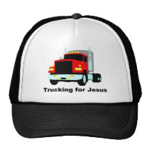 Trucking for Jesus Trucker Hats