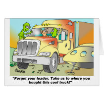 TRUCKING HUMOR GIFTS cards