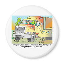 TRUCKING HUMOR GIFTS magnets