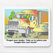 TRUCKING HUMOR GIFTS mousepads