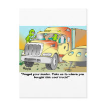 TRUCKING HUMOR GIFTS postcards