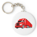 trucking truck lorry container truck transport key chains