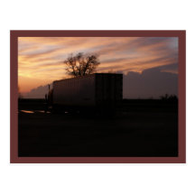 Trucking USA  Postcard