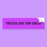 TRUCKS - bumper sticker bumper stickers