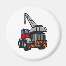 Trucks! Refrigerator Magnet
