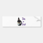 Truco de Pomeranian Etiqueta De Parachoque