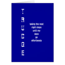 TRUDGE cards