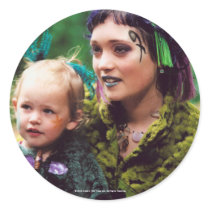 Trudy The Tribe Round Sticker