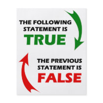 True and False Statements Full Color Flyer