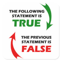 True and False Statements Stickers