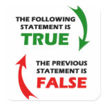True and False Statements Stickers