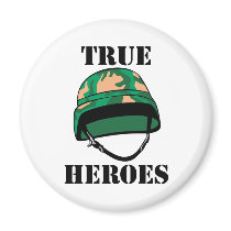 True Army Heroes Magnet