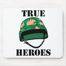 True Army Heroes Mouse Pad