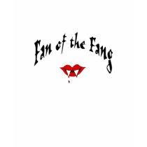 True Blood - "Fan of the Fang" T-Shirt by Cheriii249 True Blood - "Fan of the Fang" T-Shirt