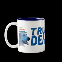 True Blue Democrat Mug by yellowdogdemocrat True Blue Democrat Mug