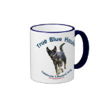 True Blue Houla Catahoula Dog Mugs