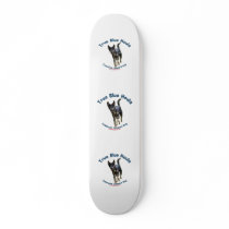 True Blue Houla Catahoula Dog Skateboard