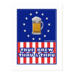 True Brew Thru & Thru Postcard