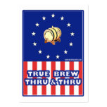 True Brew Thru & Thru Wine Business Card