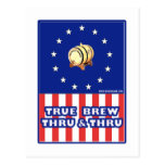 True Brew Thru & Thru Wine Postcard