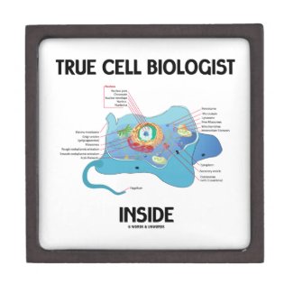True Cell Biologist Inside (Eukaryote) Premium Trinket Boxes