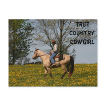 True Country Cowgirl postcards by raggedyanne True Country Cowgirl postcards