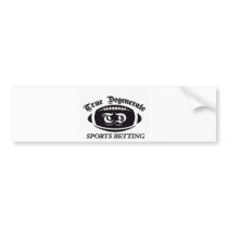 True Degenerate Sports Betting Bumper Sticker