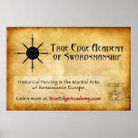 True Edge Academy Poster posters