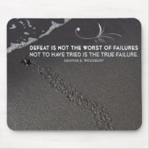 True Failure Inspirational Mouse Pad