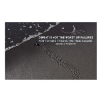 True Failure Inspirational Poster Print