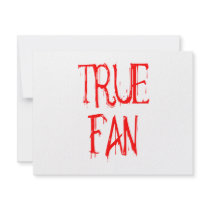 True Fan Custom Invitation
