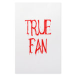 True Fan stationery