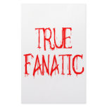True Fanatic stationery