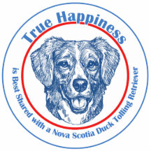 True Happiness Nova Scotia Duck Tolling Retriever Photo Cut Outs