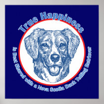 True Happiness Nova Scotia Duck Tolling Retriever Print