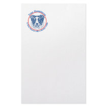 True Happiness with a Border Collie Stationery Design