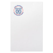 True Happiness with a Bulldog Stationery Design