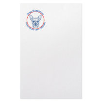 True Happiness with a Chihuahua Stationery Design