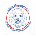 True Happiness with a Cockapoo posters by dogadoodle True Happiness with a Cockapoo posters