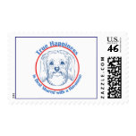 True Happiness with a Havanese postage