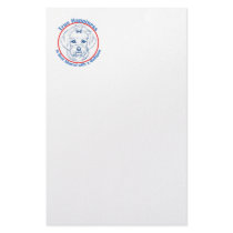 True Happiness with a Maltipoo Stationery Paper